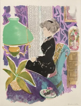 Litografia Grau Sala - Le petit ami