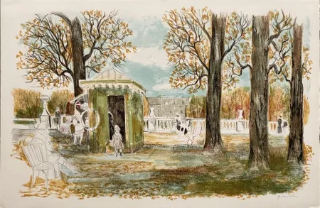 Litografia Grau Sala - Le petit ami