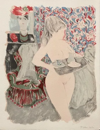 Litografia Grau Sala - Le petit ami