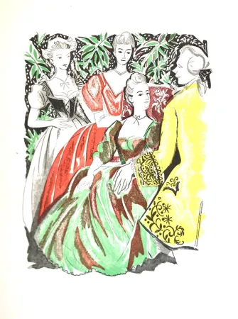 Xilogravura Grau Sala - Théâtre de Marivaux