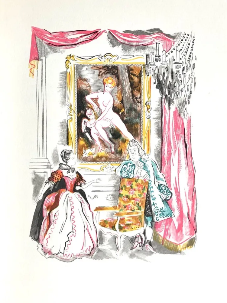 Xilogravura Grau Sala - Théâtre de Marivaux