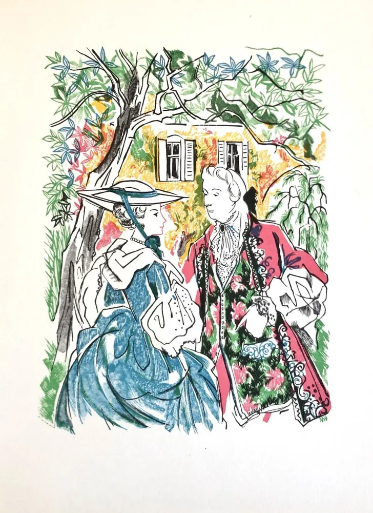 Xilogravura Grau Sala - Théâtre de Marivaux