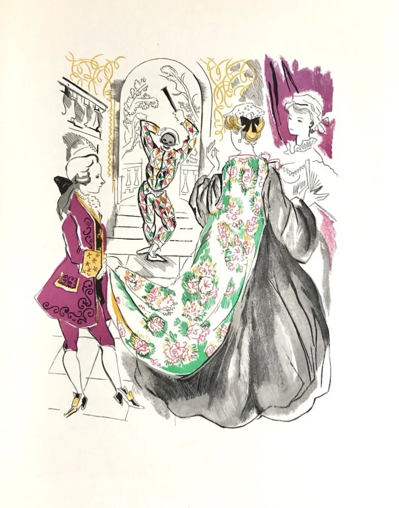 Xilogravura Grau Sala - Théâtre de Marivaux