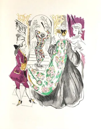 Xilogravura Grau Sala - Théâtre de Marivaux