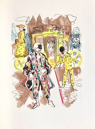 Xilogravura Grau Sala - Théâtre de Marivaux