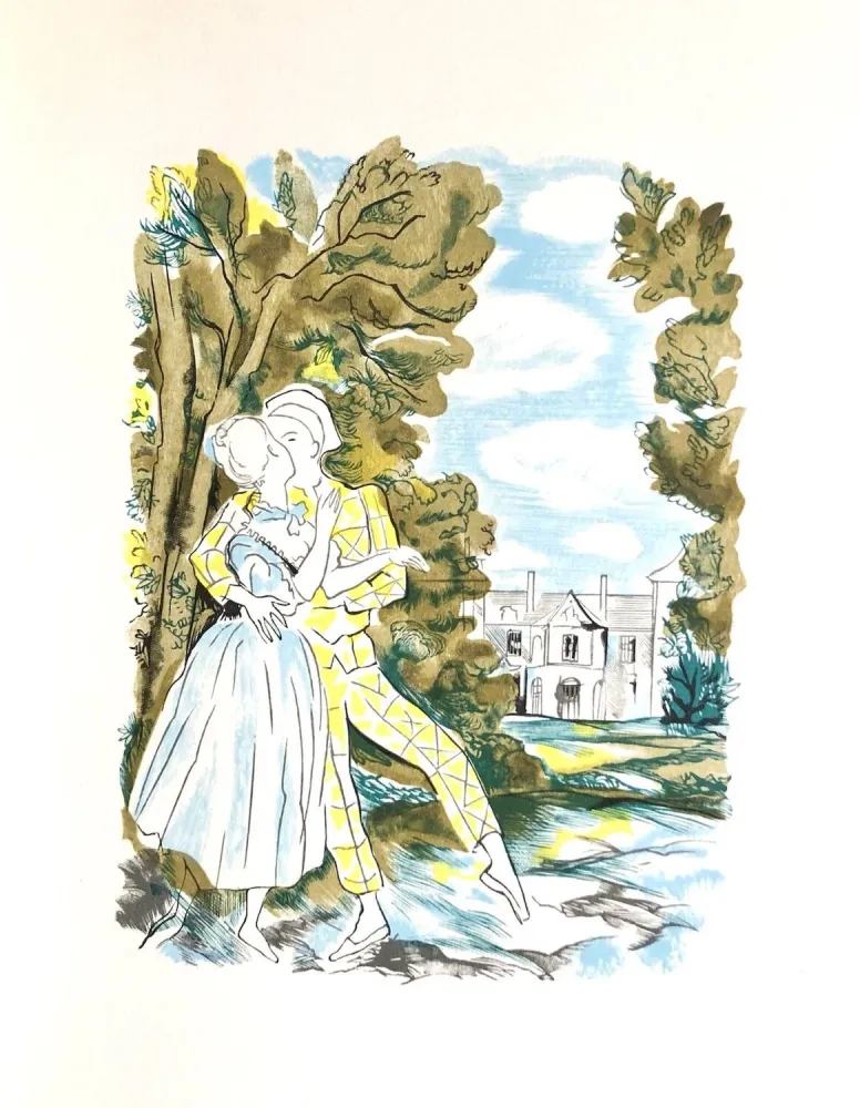 Xilogravura Grau Sala - Théâtre de Marivaux