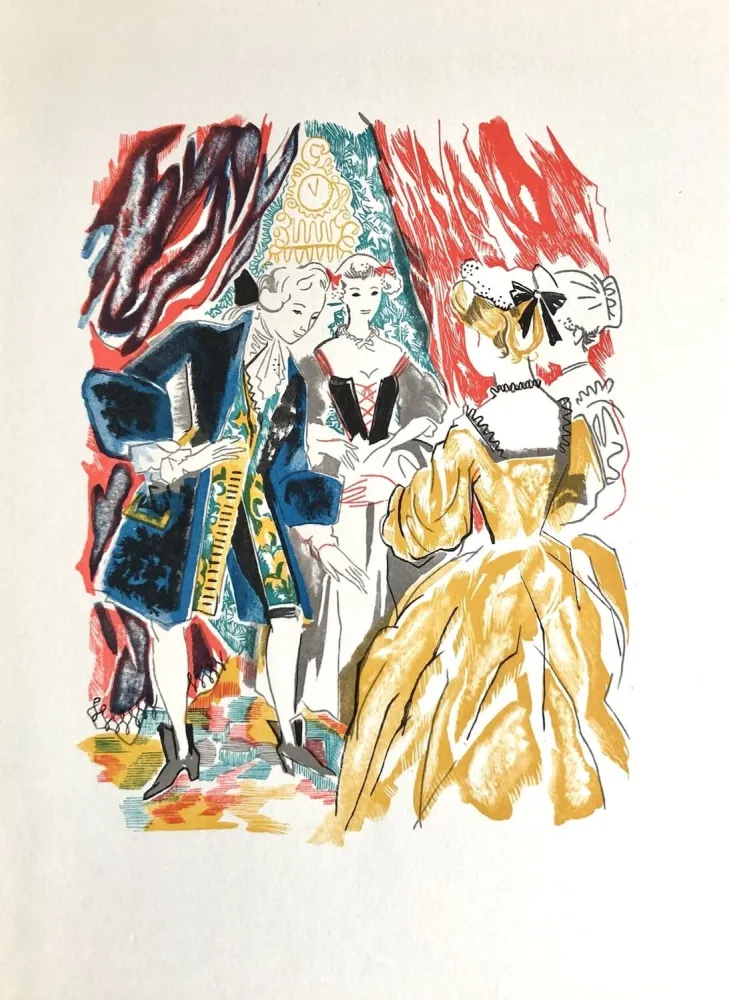 Xilogravura Grau Sala - Théâtre de Marivaux