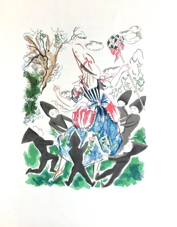 Xilogravura Grau Sala - Théâtre de Marivaux