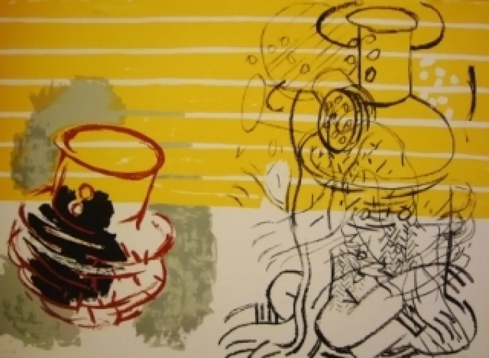 Litografia Grau - Sans titre