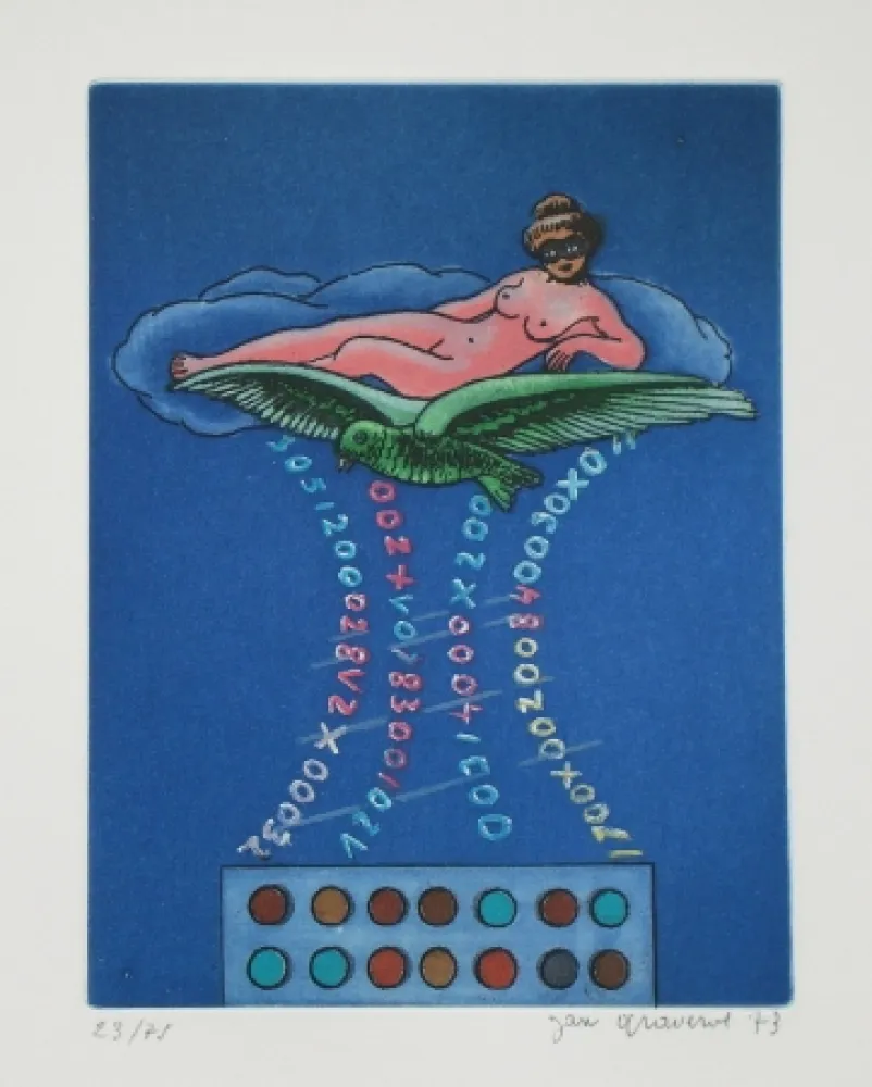 Água-Forte E Água-Tinta Graverol - Les divinités naturelles