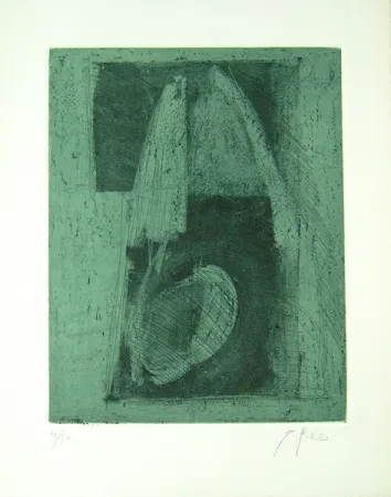 Litografia Greco - Alterego considera lo spazio