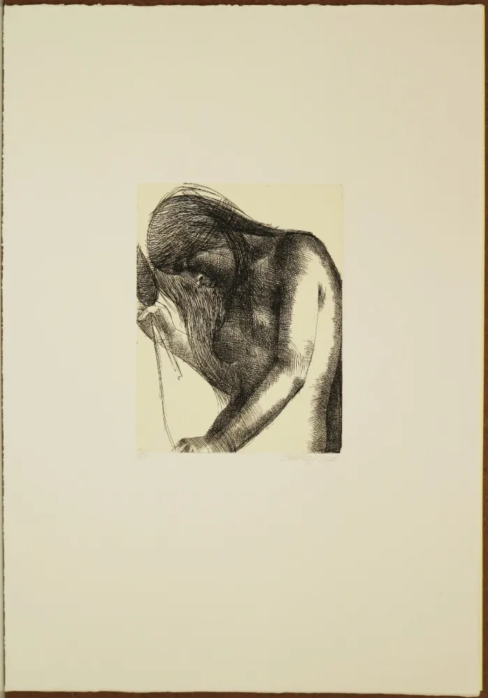 Água-Forte Greco - La donna e il fuso