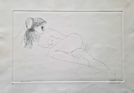 Água-Forte Greco - Nudo a sinistra