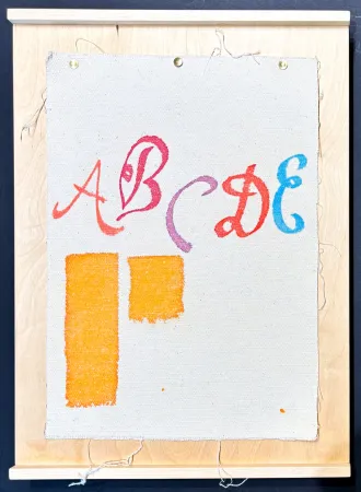 Sem Técnica Griffa - Giorgio Griffa (1936) - Acrylic on canvas - 2014