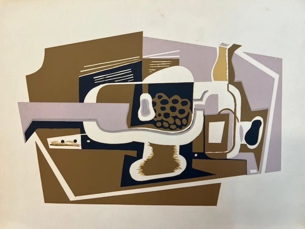 Estêncil Gris  - Le compotier