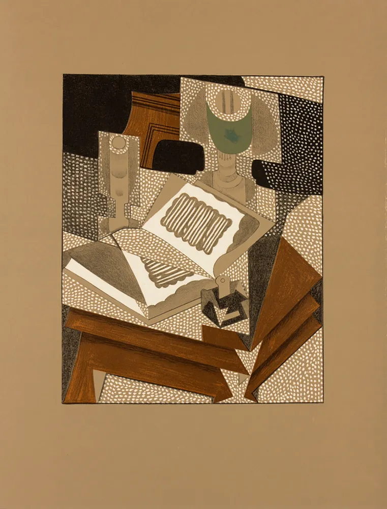 Litografia Gris  - LE LIVRE. Lithographie pour 