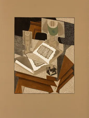 Litografia Gris  - LE LIVRE. Lithographie pour 