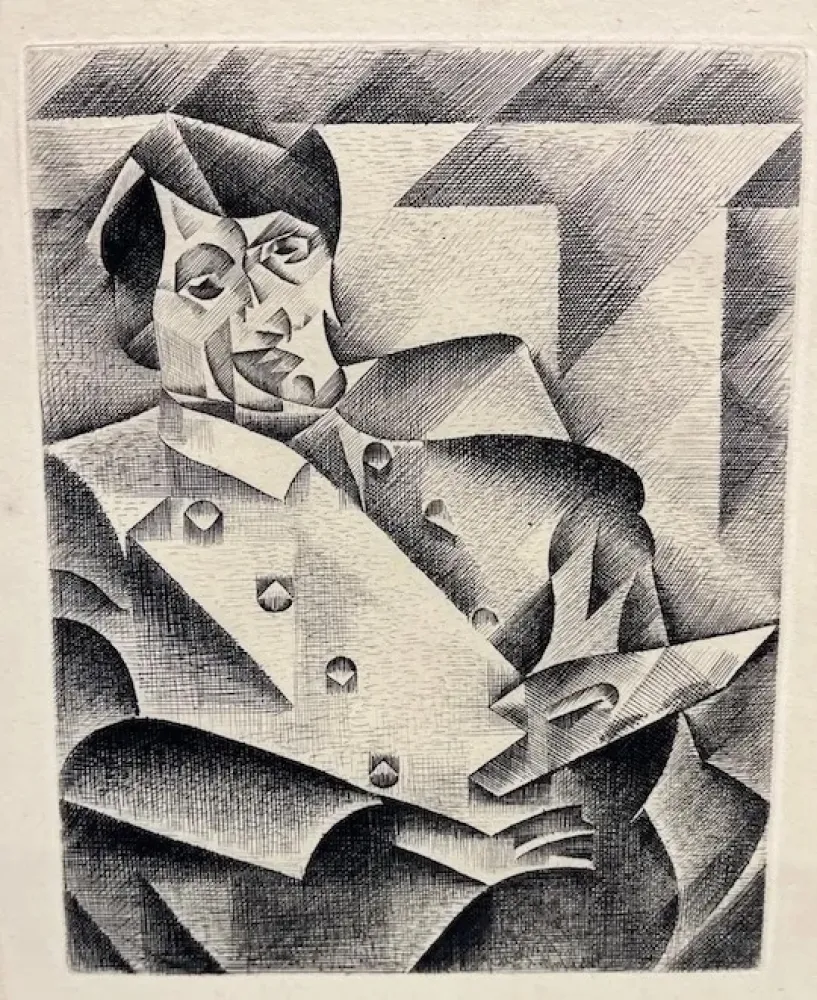 Água-Forte Gris  - Portrait of Picasso