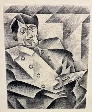 Água-Forte Gris  - Portrait of Picasso