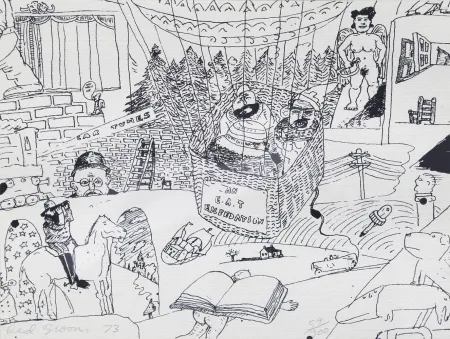 Serigrafia Grooms - Stockholm Print