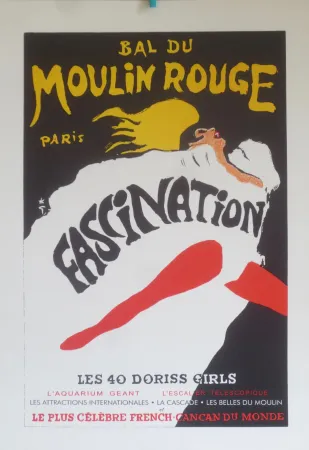 Litografia Gruau - Fascination