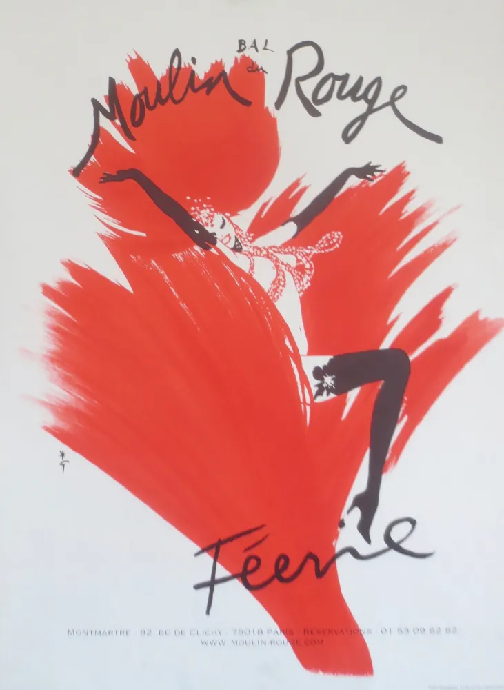 Litografia Gruau - Féerie