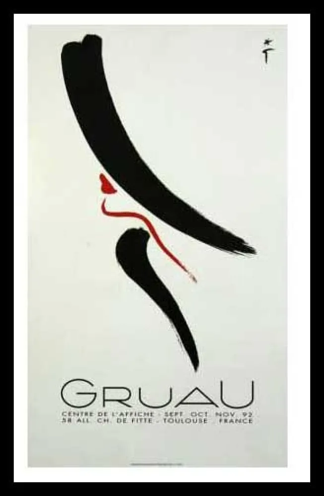 Cartaz Gruau - L'ELEGANTE