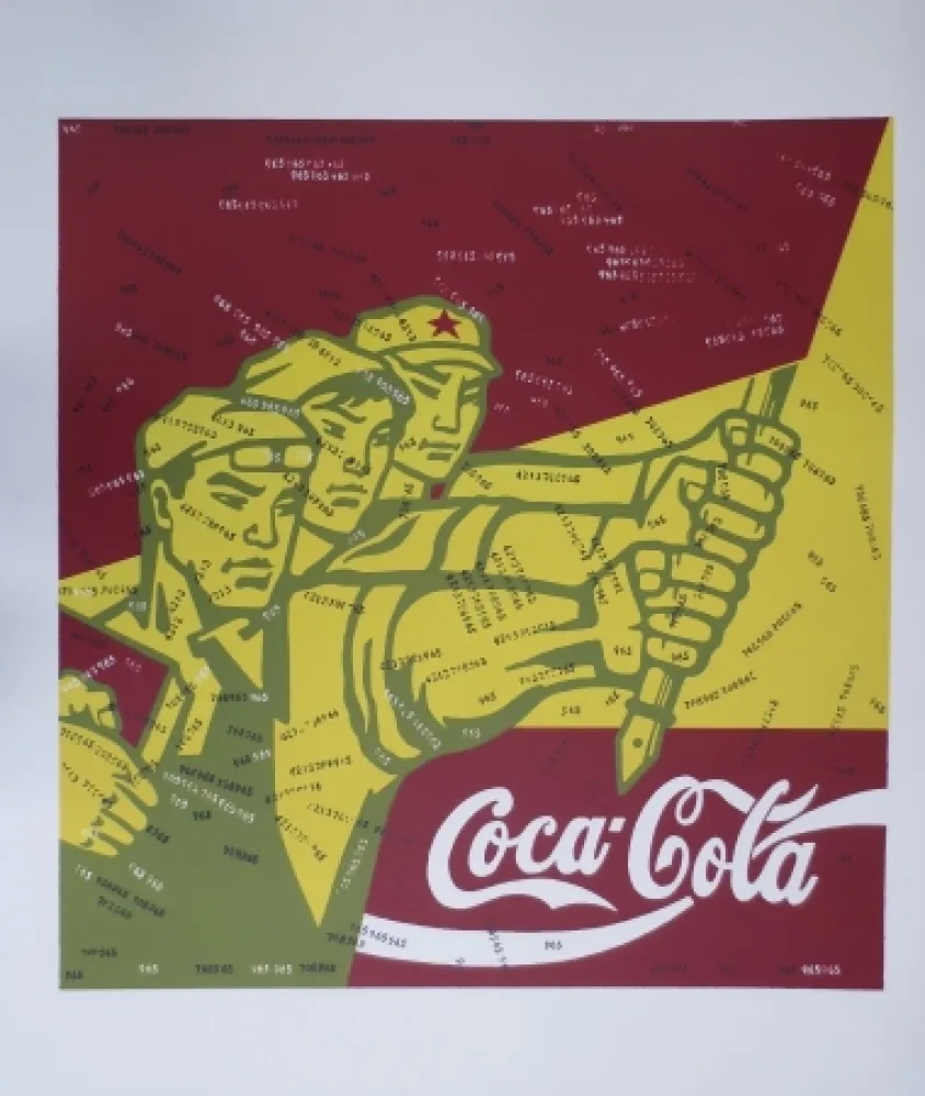 Litografia Guangyi - Sans titre