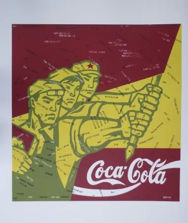 Litografia Guangyi - Sans titre