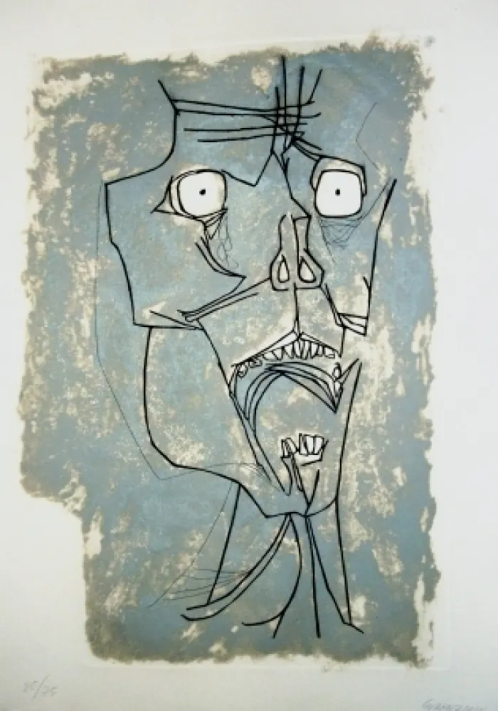 Gravura Guayasamin - El grito 2