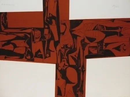 Gravura Guayasamin - Lidice 1