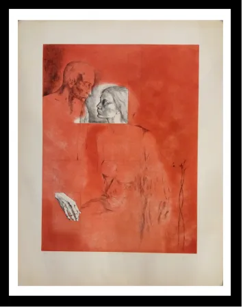 Gravura Gudiol - Retrato