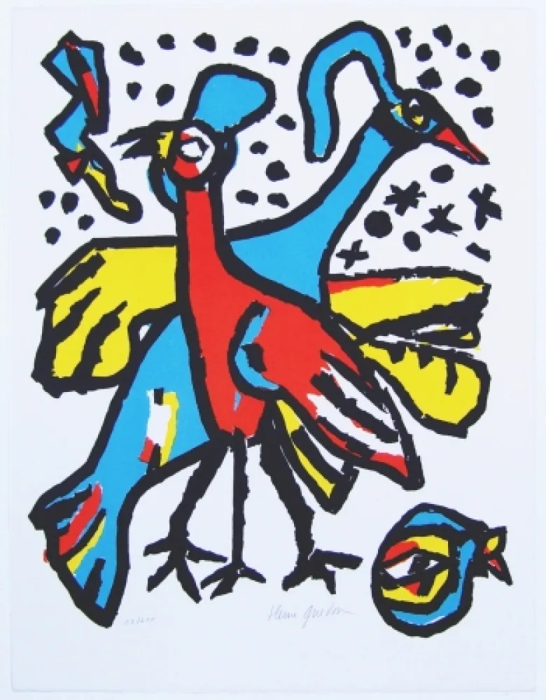 Litografia Guédon - Soleil 4