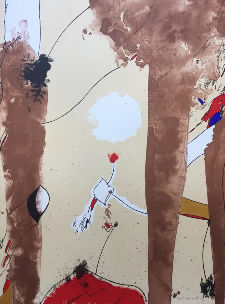 Litografia Guinovart - FANG 4