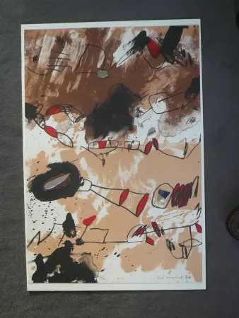 Litografia Guinovart - Galerie Joan Prats