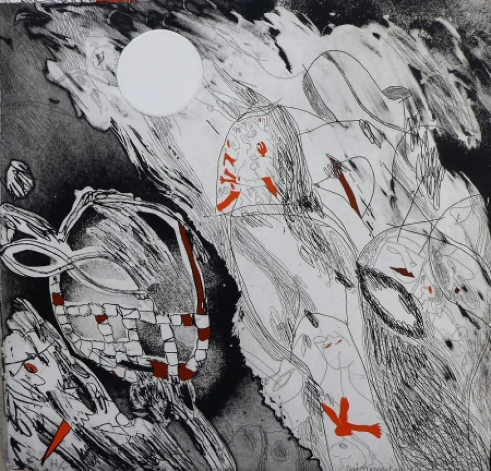 Gravura Guinovart - Garcia Lorca 4