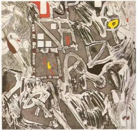 Gravura Guinovart - Garcia Lorca 5