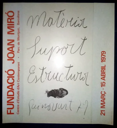 Cartaz Guinovart - Guinovart - Fundació Miró