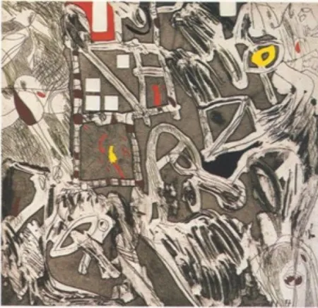 Múltiplo Guinovart - Huir por las esquinas y encerrarse en los....