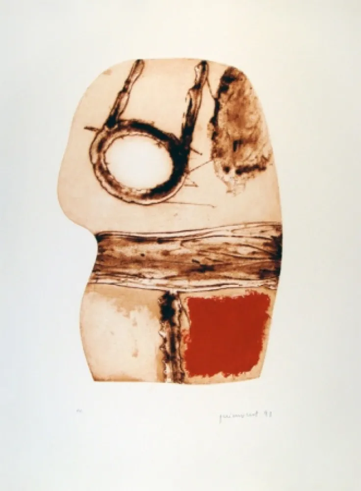 Água-Forte Guinovart - Imatges i Terra II