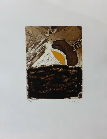 Gravura Guinovart - L ultime ocre