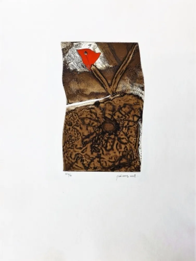 Gravura Guinovart - La Magrana 5