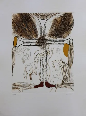 Gravura Guinovart - Llaurat 3