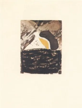 Gravura Guinovart - L'últim ocre