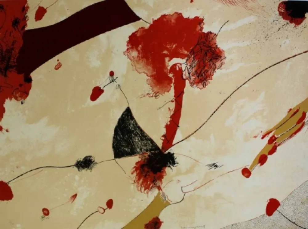 Litografia Guinovart - Natu