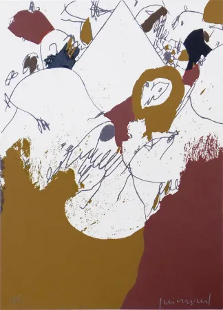 Serigrafia Guinovart - S / T