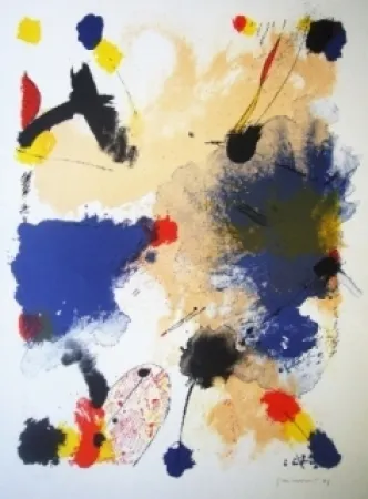 Litografia Guinovart - Sans titre 18