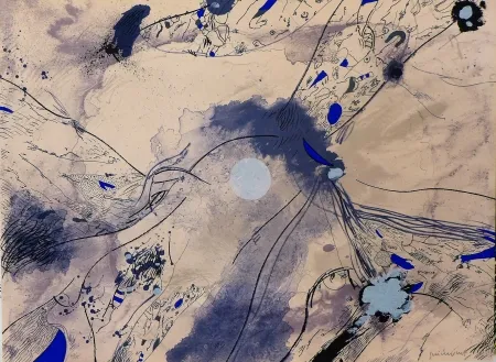 Litografia Guinovart - Sans titre 2