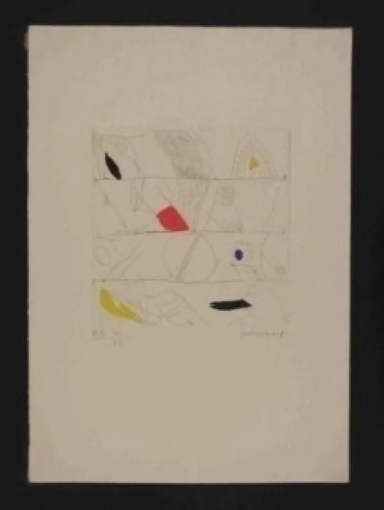 Gravura Guinovart - Sans titre