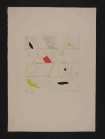 Gravura Guinovart - Sans titre